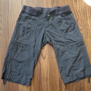 Kuhl womens capris zipper pockets short pants shorts cargo